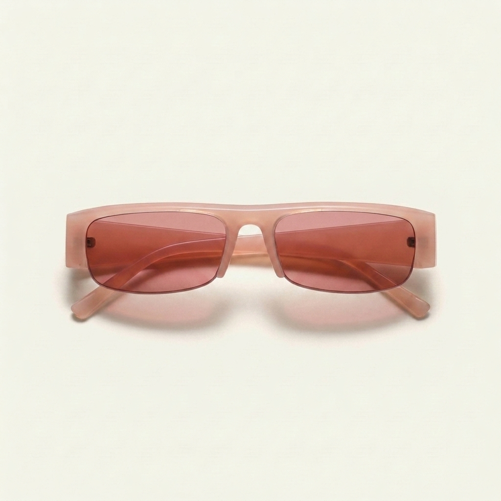 Naomi 50mm Half-Frame Sunglasses