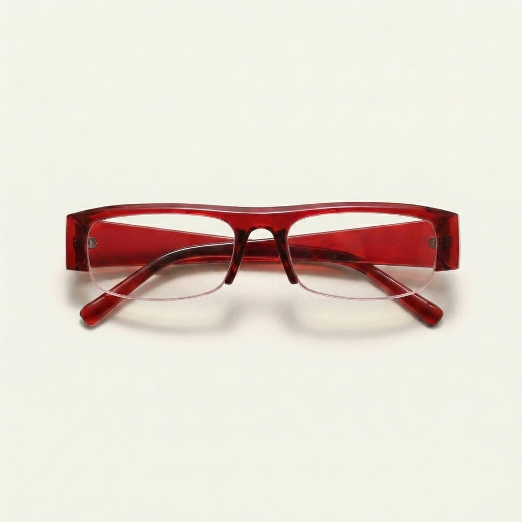 Jasmine 50mm Half-Frame glasses