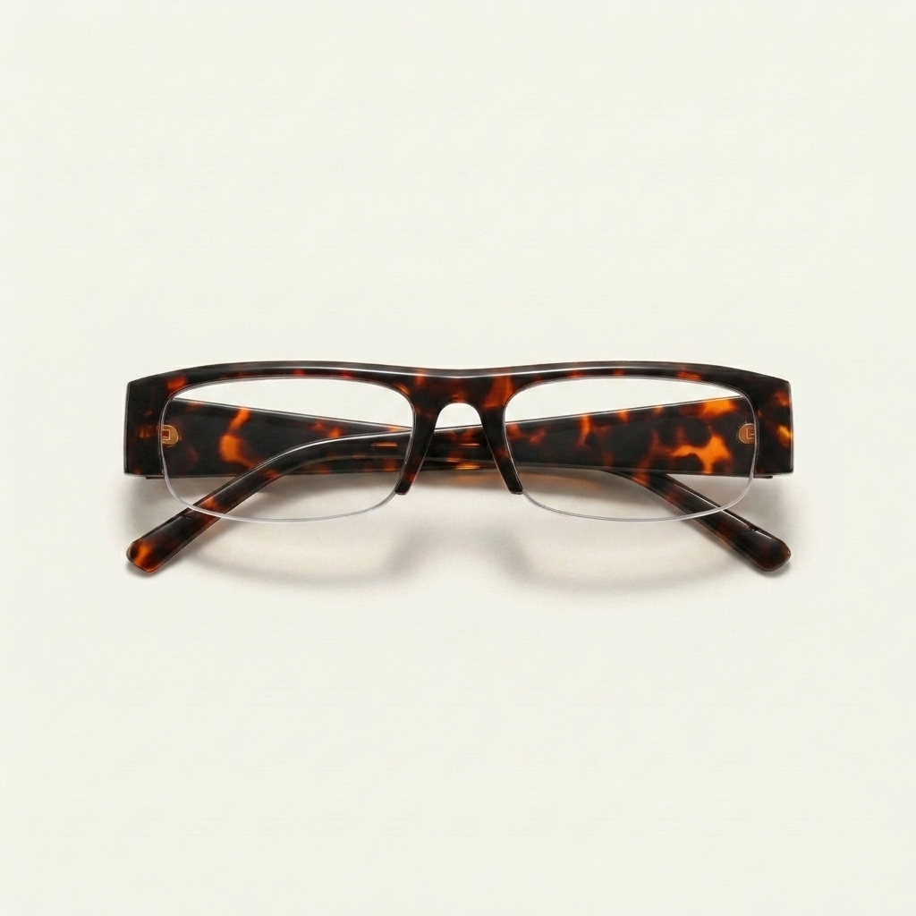 Jasmine 50mm Half-Frame glasses