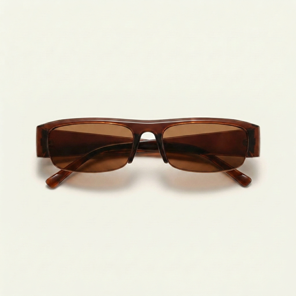 Naomi 50mm Half-Frame Sunglasses