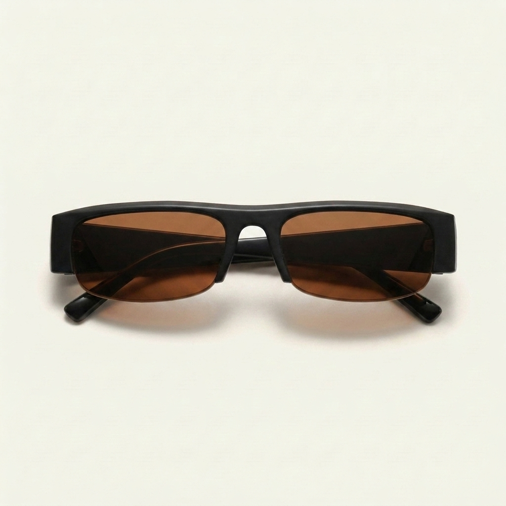 Naomi 50mm Half-Frame Sunglasses