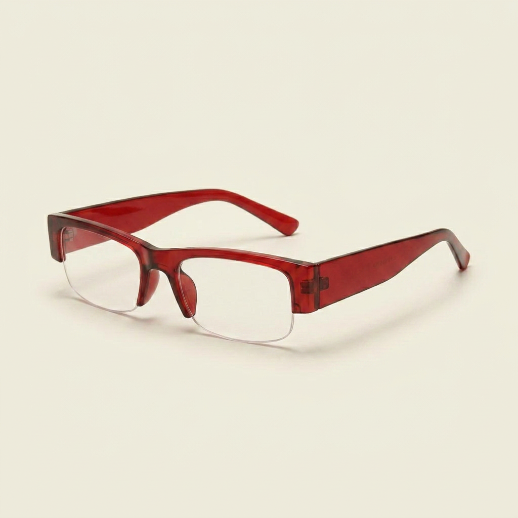 Jasmine 50mm Half-Frame glasses